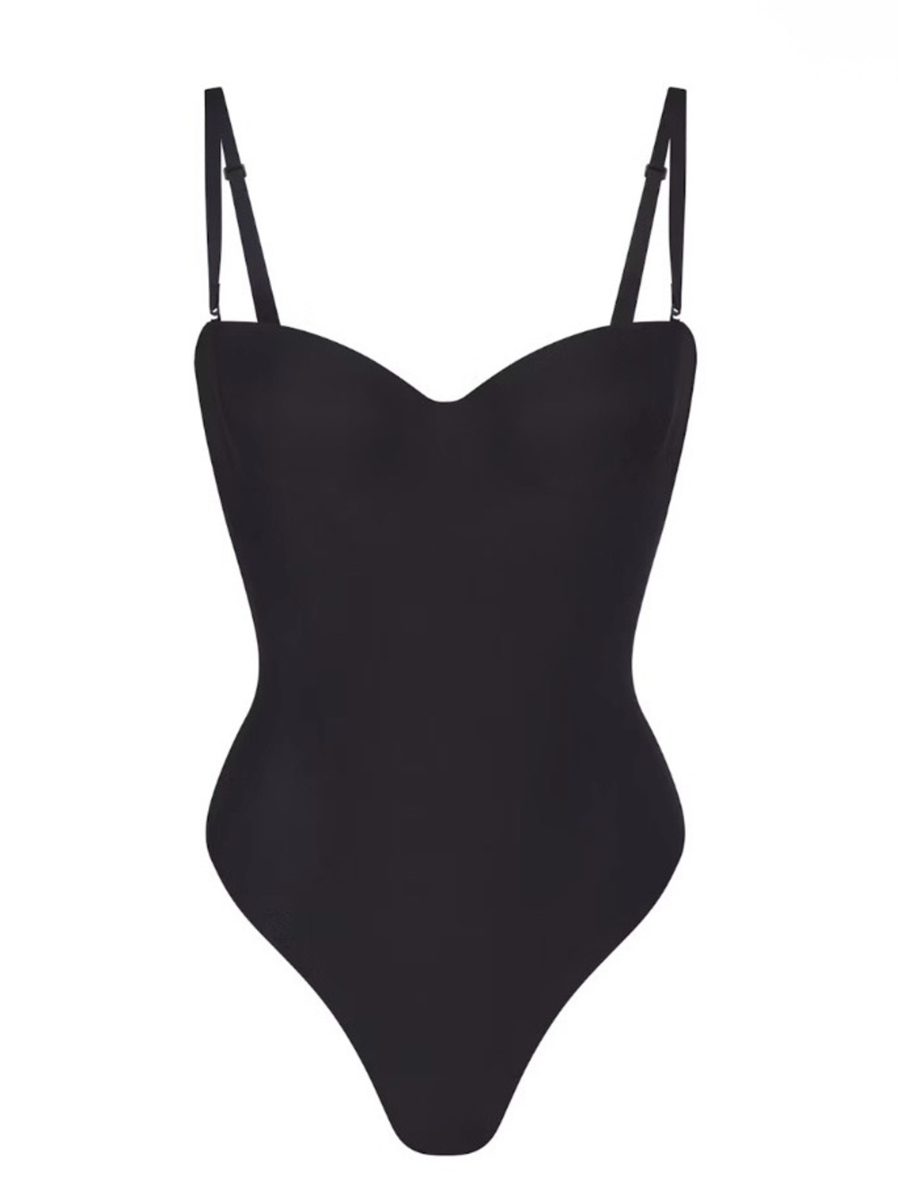 SKIMS NWT Molded Underwire Bodysuit in Onyx Size Large
